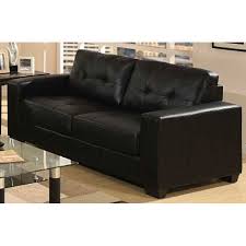 Bonded Leather Sofa From Afw Black Sofa Furniture Sofa