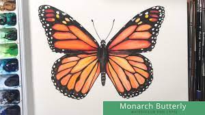 Mar 11, 2017 · butterflies make the ideal companion to your rose tattoo, as you can see by this girl's tatt of an awesome monarch butterfly alongside her rose. Monarch Butterfly Watercolor Painting Time Lapse Youtube