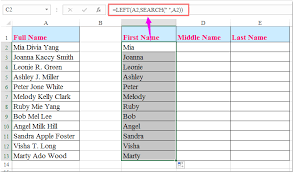 Say your last name before your first name. How To Split Full Name To First And Last Name In Excel