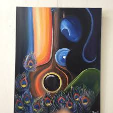 Lord krishna acrylic painting, lord krishna wall decor , krishna wall art sushmasartgallery $ 45.00 free. Canvas Oil Krishna Painting Novocom Top
