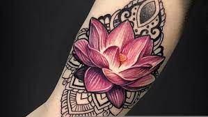 The lotus flower tattoo has many different meanings but they all seem to include harmony between the mind, body, and spirit. 20 Lotus Tattoos To Look To For Ink Inspiration Cafemom Com