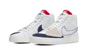 Nike Sb Zoom Blazer Mid Hack Pack White Ci3833 100 In 2020 Nike Blazer Nike Sneakers Fashion