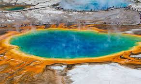 Yellowstone volcano is one of the most feared geological features in the world, with enough such eruptions usually form calderas, broad volcanic depressions created as the ground surface however, the aftermath of a yellowstone eruption could see starvation around the globe and. Yellowstone Super Volcano In Pictures Photos As Scientists Warn Volcano Is Strained Science News Express Co Uk