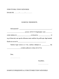 Model întâmpinare la cererea de chemare în judecată. Cerere Certificat Grefa Sau Minuta Doc