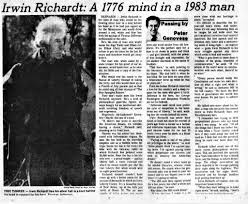 The Life of Irwin Richardt