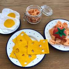 Viele hausmittel aus haushalt und garten können sie als dünger verwenden. Filzpasta Filzgemuse Und Lebensmittel Fur Die Kinderkuche Selbermachen