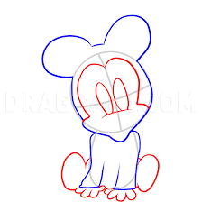 Learn how to draw a baby for kids easy and step by step. How To Draw Baby Minnie Mouse Step By Step Drawing Guide By Dawn Dragoart Com