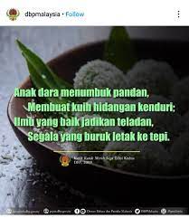Air pasang singgahlah dulu, dapatlah berhenti di pulau karang; Senarai Pantun Nasihat Melayu Life With Love