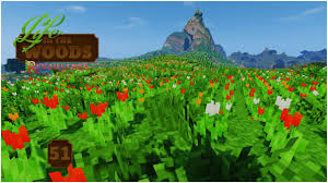 Life In The Woods Renaissance Modded Minecraft Flower Field 51 Youtube