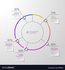 pie chart infographics element