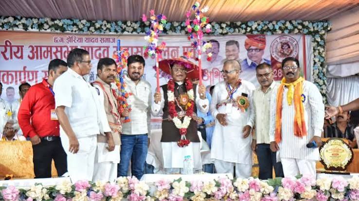 झेरिया यादव समाज महासम्मेलन : मुख्यमंत्री विष्णुदेव साय ने किया सामाजिक भवन का लोकार्पण - Haribhoomi