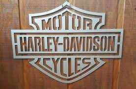 Harley Davidson Metal Wall Art This Is A Great Wall Metal Art For Any Harley Lover Metal Wall Art Metal Art Art
