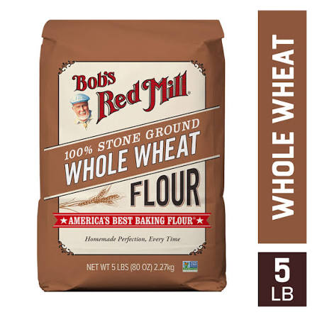 Bob's Red Mill 100% Stone Ground Whole Wheat Flour, 5 lb - Jay C Food Stores