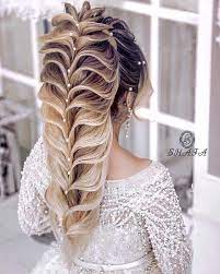 تسريحات شعر للعروس غاية في الرقة والرومانسية 2019 elegant and romantic bridal hairstyles collection trending hairstyles long thin hair hair styles