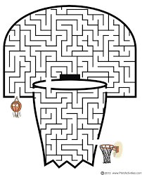 Supercoloring.com is a super fun for all ages: Print Maze Games
