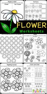 Little kids tracing worksheet printable. Free Printable Flower Worksheets For Preschoolers