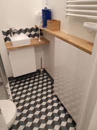 Location studio paris 33m2, 1200 €/mois. Studio Paris 9 Salle De Douche Contemporary Bathroom Paris By Younes Renovation Interieure Houzz Uk