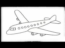 How To Draw Aeroplane Youtube In 2020 Airplane Drawing Art Drawings For Kids Drawing Sketches