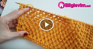 En Basit Ajur File Orgu Yapilisi Videolu Anlatim Herringbone Stitch Tutorial Puff Stitch Crochet Knitting Stitches