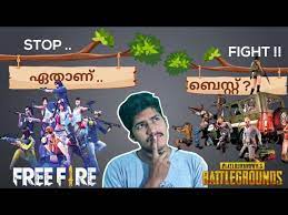 Lantas, game manakah yang terbaik untuk dimainkan oleh para. Free Fire Vs Pubg Malayalam Which Is Best Pubg Or Free Fire Youtube