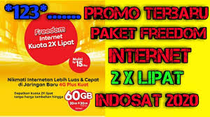 Kartu indosat im3 merupakan salah satu internet service provider (isp) yang menawarkan kuota besar dengan harga yang relatif murah. Promo Kuota 2x Lipat Paket Freedom Internet Indosat 2020 Youtube