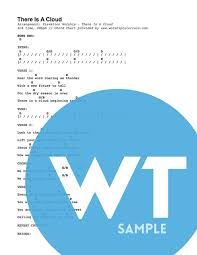 there is a cloud elevation worship arr chord charts