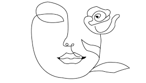 One line tattoo, line art tattoos, cute tattoos, body art tattoos, small. One Line Drawings Easy Tutorial Step By Step For Beginners