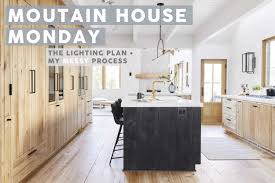 Install them underneath or even on top of your kitchen cabinets for. The Messy Process How I Chose All The Lights For The Mountain House At Once Emily Henderson