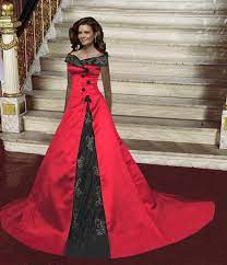 Black And Red Wedding Dresses Design Red Wedding Dresses Wedding Dress Sets Gothic Wedding Dress