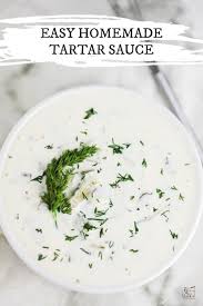 Einfache Hausgemachte Sauce Tartar Homemade Tartar Sauce Sauce Recipes Tartar Sauce