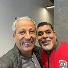 Wow my old best friend Ed Kashi from USA More than 30 years of friendship,  it's amazing to meet again in Cairo and talk about our life and work in the  future