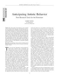 His birthday, what he did before fame, his family life, fun trivia facts, popularity rankings, and more. Pdf Anticipating Artistic Behavior