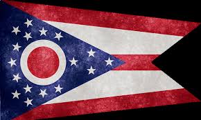 The Ohio Burgee Is The Official Flag Of The U S State Of Ohio It Is A Swallowtail Flag The Only Non Rectangula Ohio Flag Ohio State Crafts Ohio State Wreath