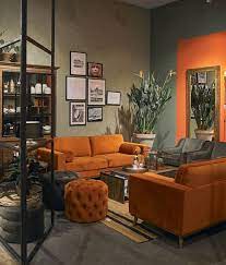 Tujuannya adalah untuk menghasilkan kolaborasi warna yang serasi. 7 Perpaduan Warna Orange Pada Hunian Bikin Rumah Jadi Ceria Rumah123 Com