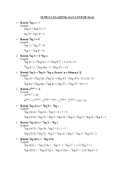 Pernyataan berikut benar, kecuali …. 10 Soal Pilihan Ganda Tentang Logaritma