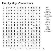 printable word searches