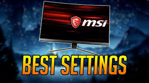 Off when rock climbing, towing,or otherwise putting engine under heavy loads over very rough roads at very low speeds. My Optimal Settings Guide For Msi Optix Mag241c Settings Options Explained My Settings Youtube