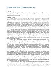 Angkah lain yang boleh diambil pula. Karangan Pelajar Stpm
