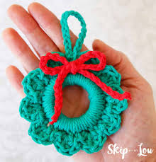 Check spelling or type a new query. Easy Crochet Wreath Ornament Skip To My Lou
