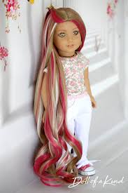 American girl doll hairstyles are not as hard as you think and can be fixed at home! American Girl My Ag Curly Ponytail Caramel For 18 Dolls Hair Braid Style New Today Other American Girl Dolls By Brand Company Character