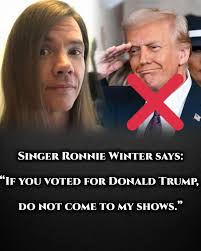 singer bans voters from shows