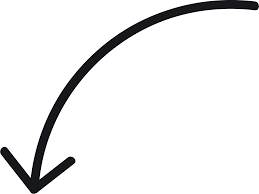 Curved Tool Curve Arrow Png Image High Quality Gambar Seni Dekorasi