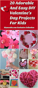 See more ideas about valentine crafts, valentine, preschool valentines. 20 Adorable And Easy Diy Valentine S Day Projects For Kids Diy Crafts