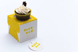 Download One Cupcake Box Mockup 03 Box Mockup Cupcake Boxes Cupcake Packaging