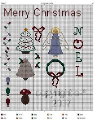 hancocks house of happy free christmas cross stitch motifs