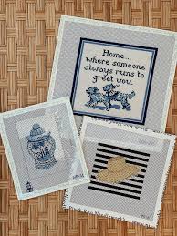 Digital downloadable orenco originals counted cross stitch charts/patterns. Needlepoint Canvases Carly