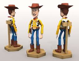 Papercraft Toy Story Sheriff Woody Papercraft4u Free Papercrafts Paper Toys Paper Models Gratis Woody Toy Story Toy Story Crafts Toy Story
