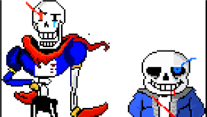 Playlist for my full no hit playthrough after hundreds of genocide runs, sans finally figures out what to do with his new determination. Download Disbelief Papyrus Genocide Sans Can You Win Pixel Art Undertale Papyrus Full Size Png Image Pngkit