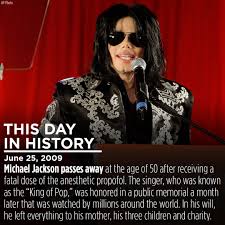 ABC7NY - Today we're remembering Michael Jackson, the King of Pop. The  music superstar died on this day in 2009. | فېسبوک