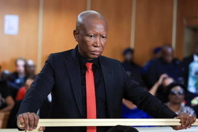 South African opposition leader Malema gets jail sentence for firing gun | Reuters